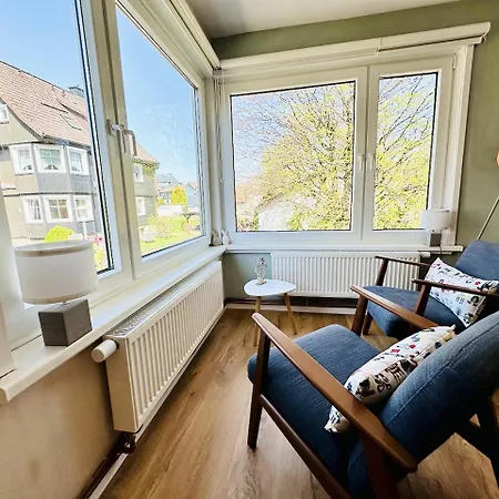 Apartament Pavillon Am Kurpark - Bewertet Von Familien! Zentral, Modern, Ruhig - Mit Balkon, Grill, Parkplatz, Wallbox Und Inklusive Waeschepaket *