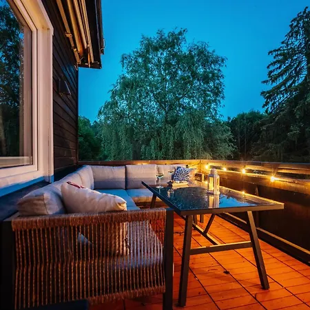 Апартаменты Pavillon Am Kurpark - 80 Qm - Balkon & Grill - Wallbox - Inklusive Waesche
